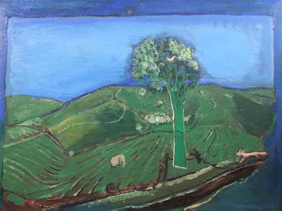 § Harold Mockford (1932-) Sussex landscape, 30 x 40in.